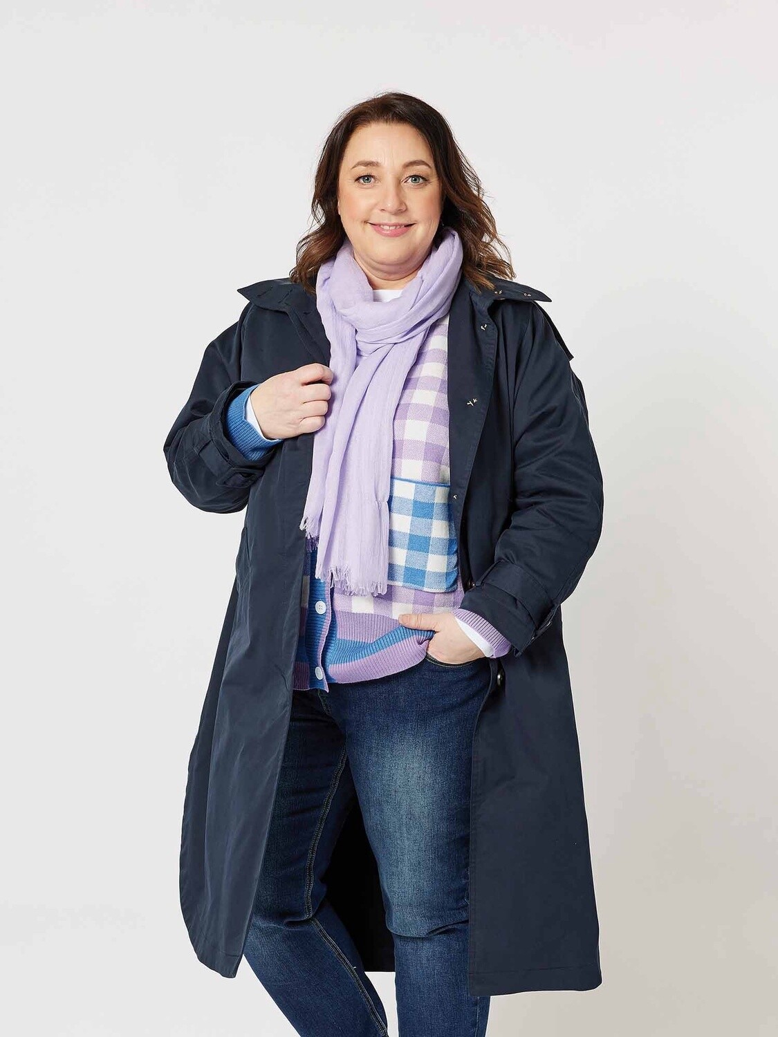 Threadz - Plain Scarf Lilac - 45474L
