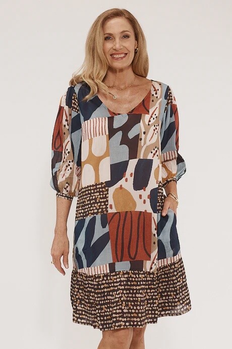 Lulasoul - Yindi Dress Print, Size: S