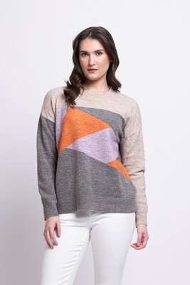 Foil - Cubist Sweater Tangerine - FO7662