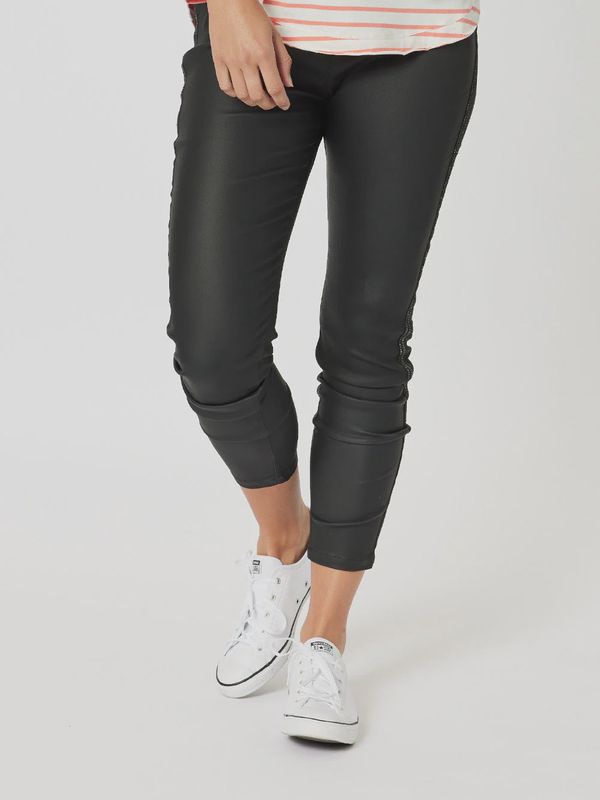 Threadz - Wetlook Pant Black - 45014