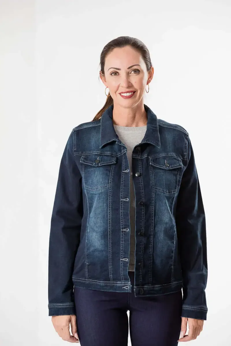 Corfu - Indigo Denim Jacket - W04B7639