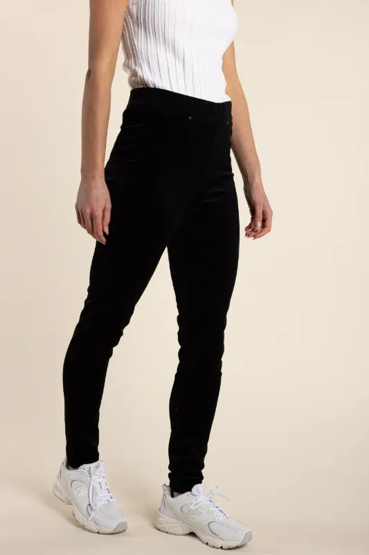 Two-T&#39;s - Baby Cord Pant Black - 2748