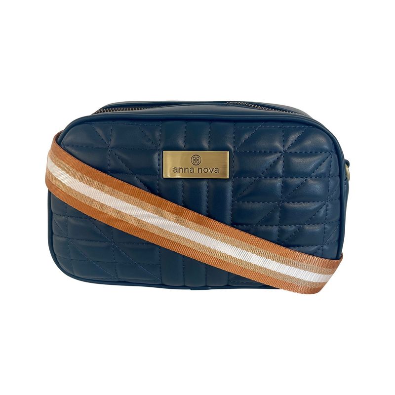 Anna Nova - Madeline Satchel - Navy AAX-BL