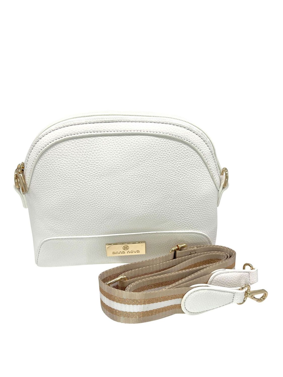 Anna Nova - Calypso Satchel - White AAW-WH