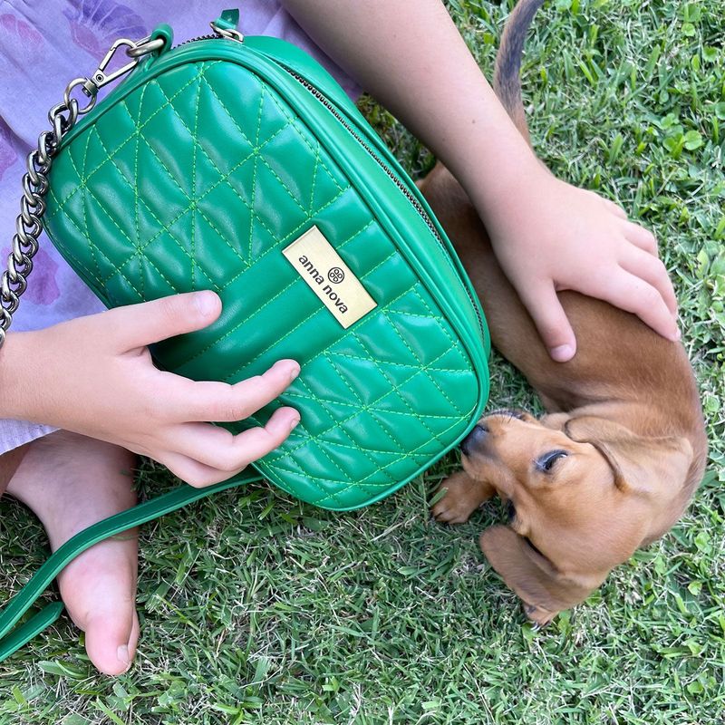 Anna Nova - Madeline Satchel Green - AAX-GR