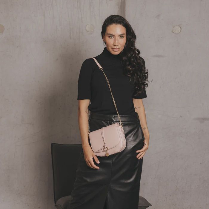 Black Caviar - Antonia Blush Pink Crossbody Bag - SK-1602