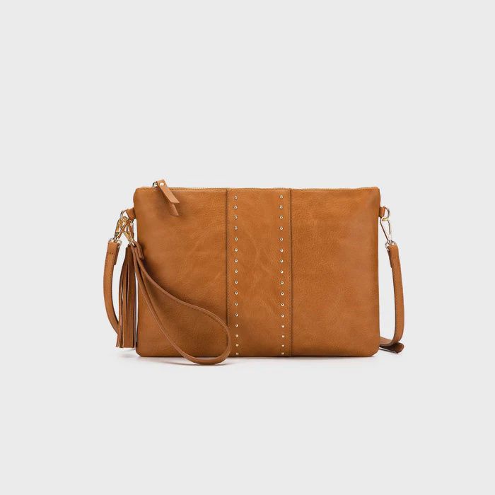 Black Caviar - London Tan Crossbody Pouch - SK-01644