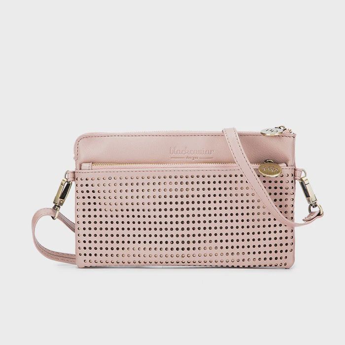 Black Caviar - Nina Winter Pink Crossbody/Clutch - SK-00185