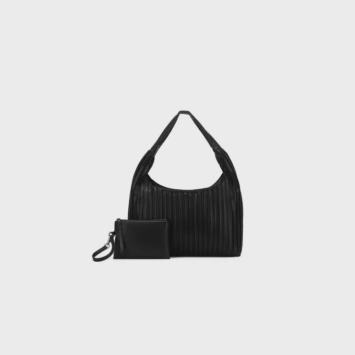 Black Caviar - Paloma Black 2 Piece Pleat Hobo