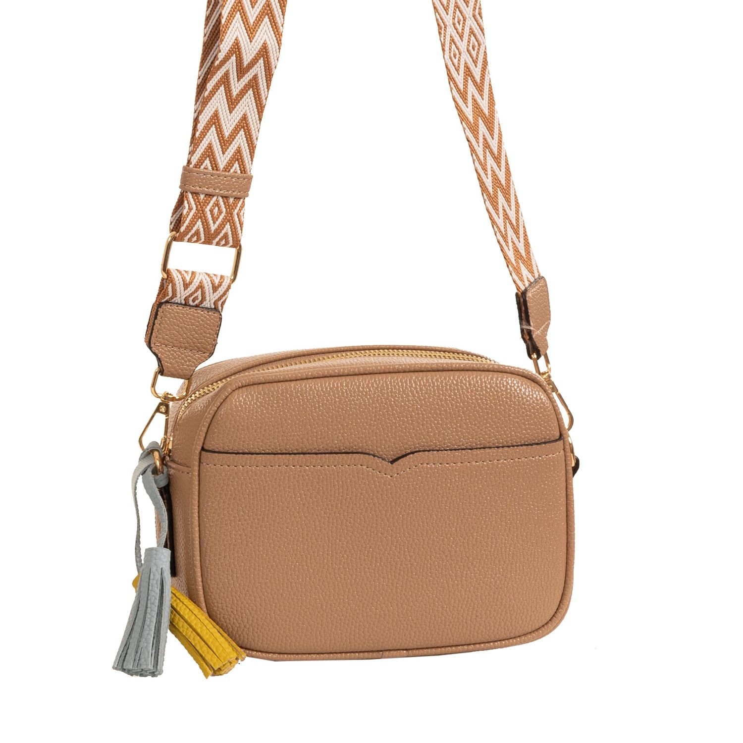 Sassy Duck - Clara Cross Body Bag - Tan 8279