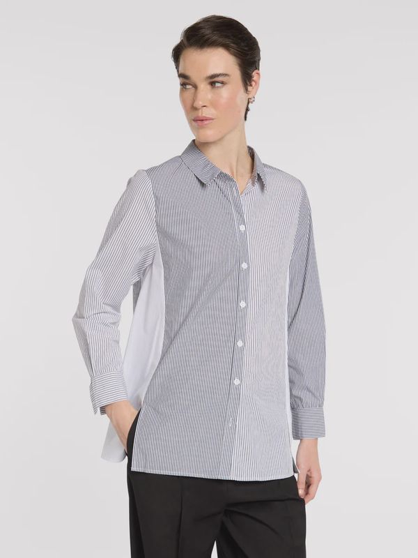 Marco Polo - Spliced Stripe Shirt - YTMP4693
