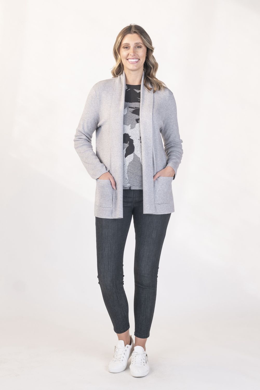 Renoma - Edge to Edge Jacket - Silver 0274
