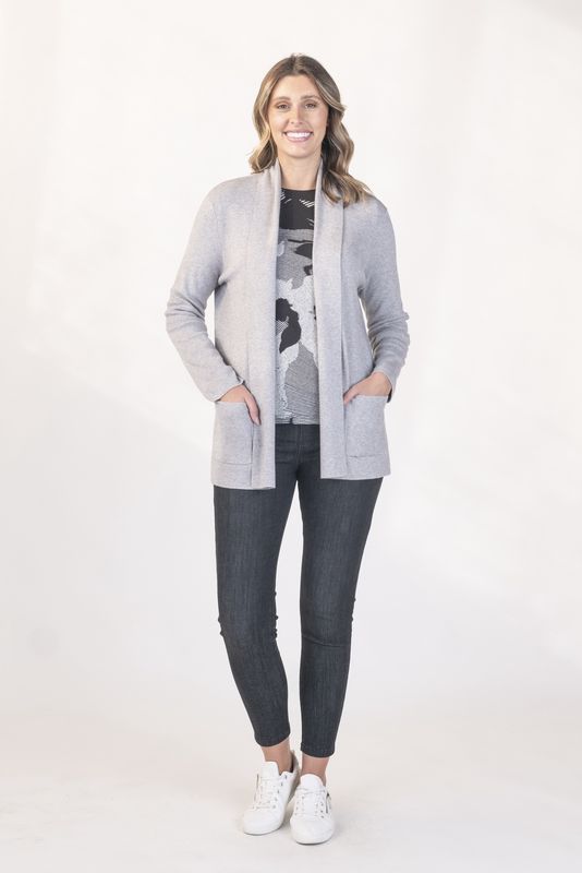 Renoma - Edge to Edge Jacket - Silver 0274