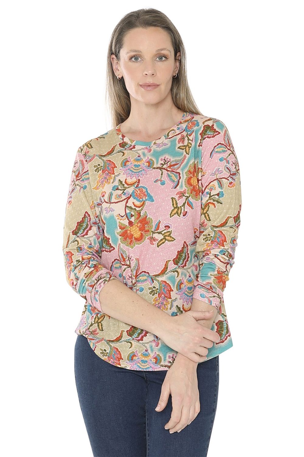 Jump - Fresh Chintz Tee / Multi 58612010A