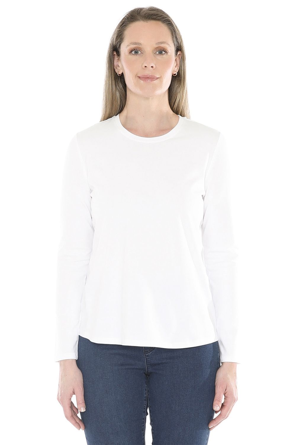 Jump - Crew Neck L/S Tee / White 58612020A