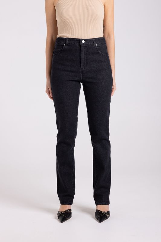 Two-T&#39;s - Denim Straight Leg Jean / Black 3095