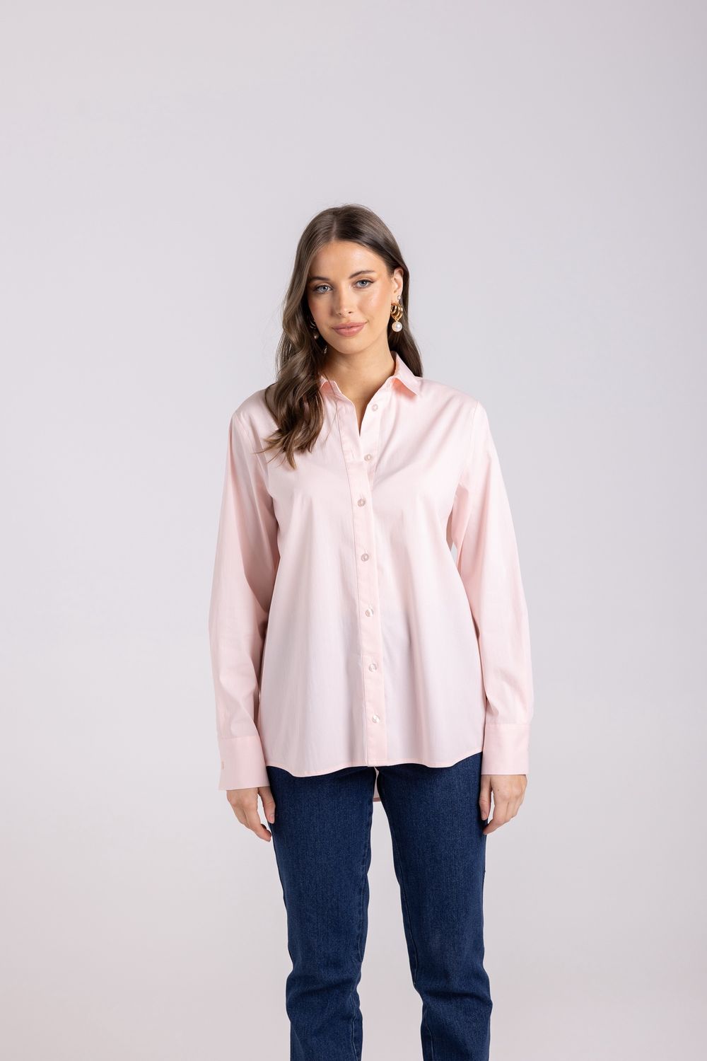 Two-T&#39;s - Classic Shirt / Soft Pink 3081