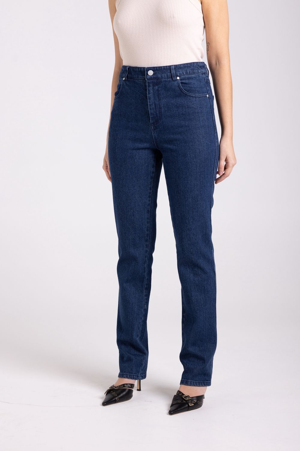 Two-T&#39;s - Denim Straight Leg Jean / Dark Denim 3095