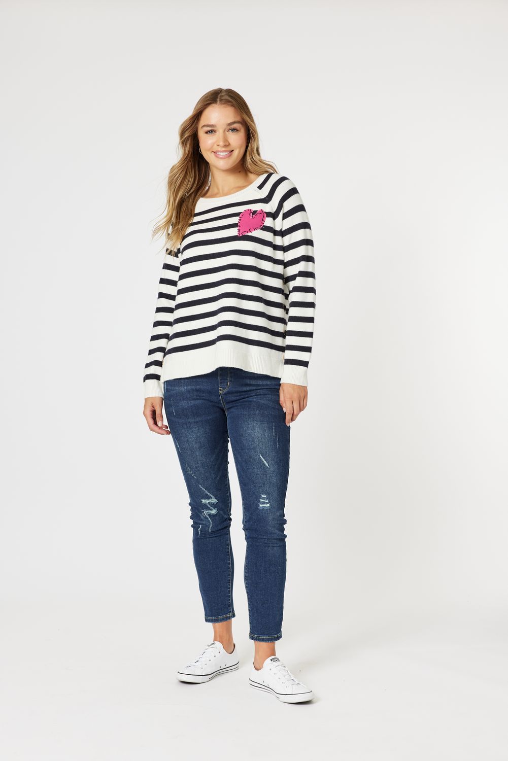 Threadz - Love Me Knit / Navy/White 46592
