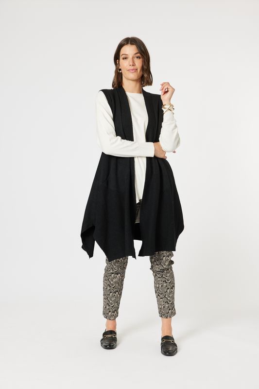 Clarity - Casa Knit Vest / Black 46835