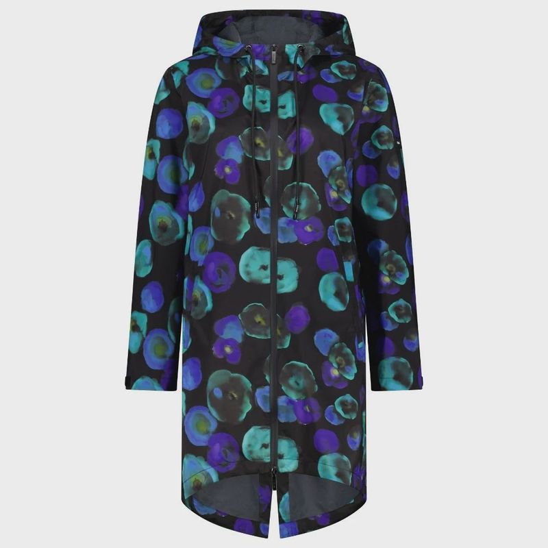Moke - Georgie Rain Coat x Evie Kemp / Night Bloom