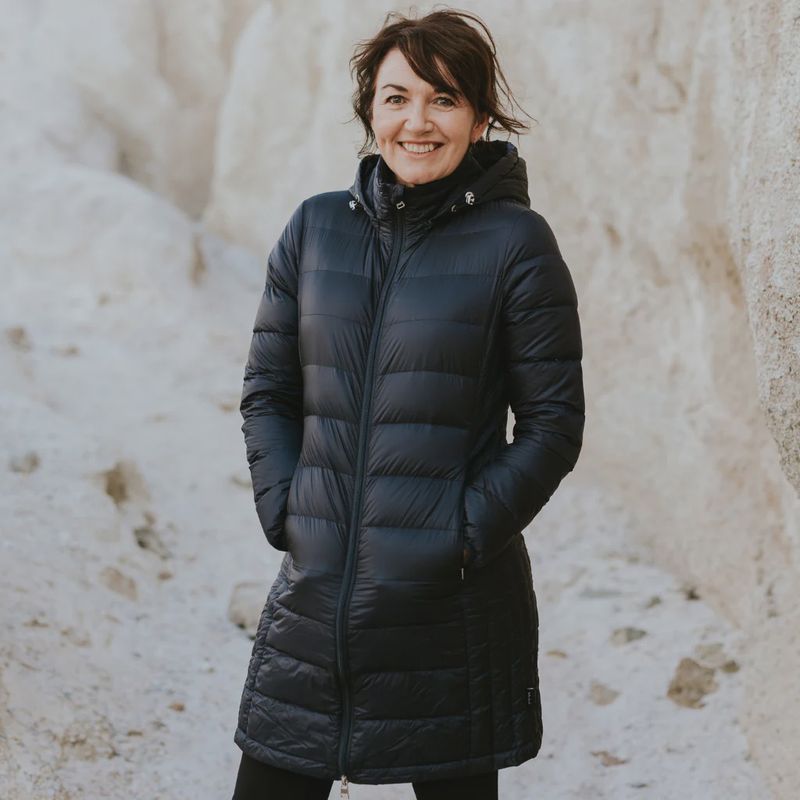Moke - Sarah 90/10 Packable Down Coat / Black