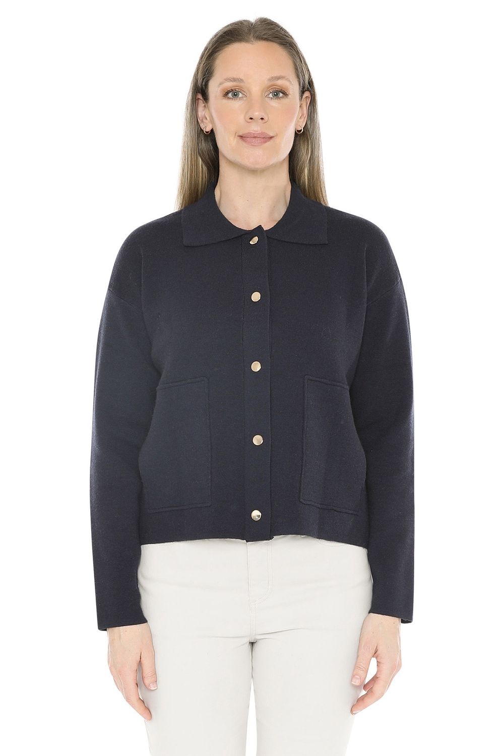 Jump - Structured Cardi / Navy 58611013A