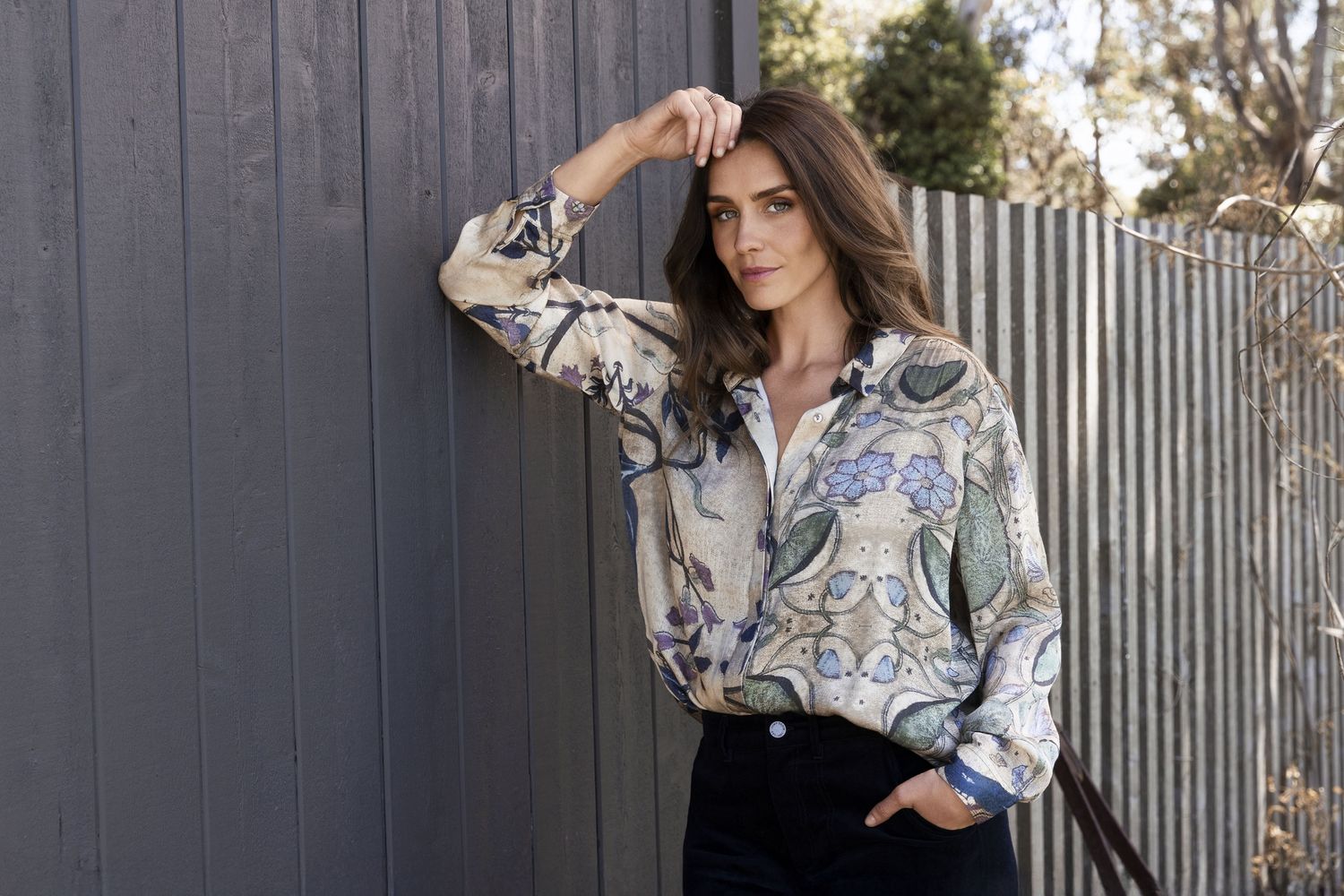 Jump - Vintage Floral Shirt / Multi 586J3020A