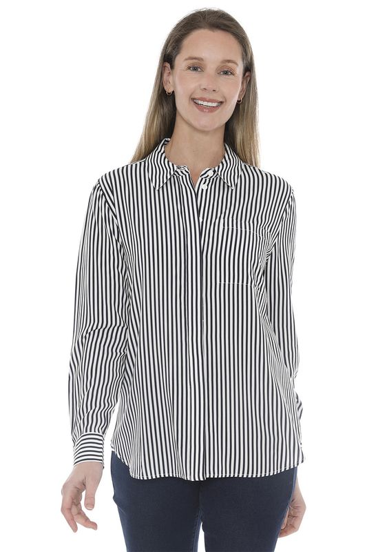 Jump - Mono Stripe Shirt Ink/Ivory 586J3051A