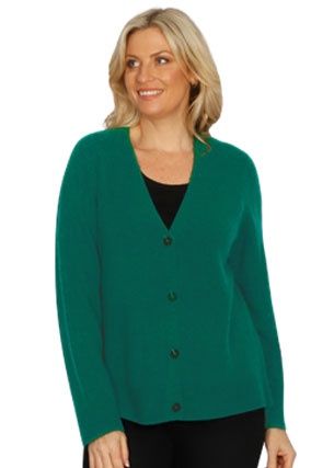 Emily Adams - Luxe Cardigan / Hunter E1907