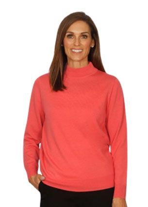 Jillian - Pure Wool Turtle Neck / Maroon 3650