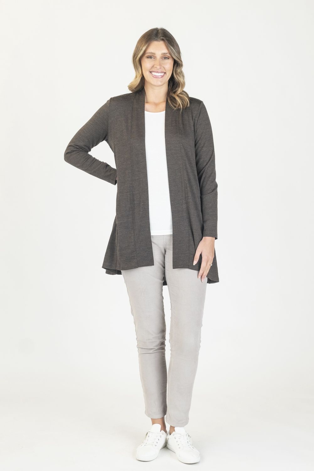Renoma - Edge To Edge Jacket / Coffee W567.100