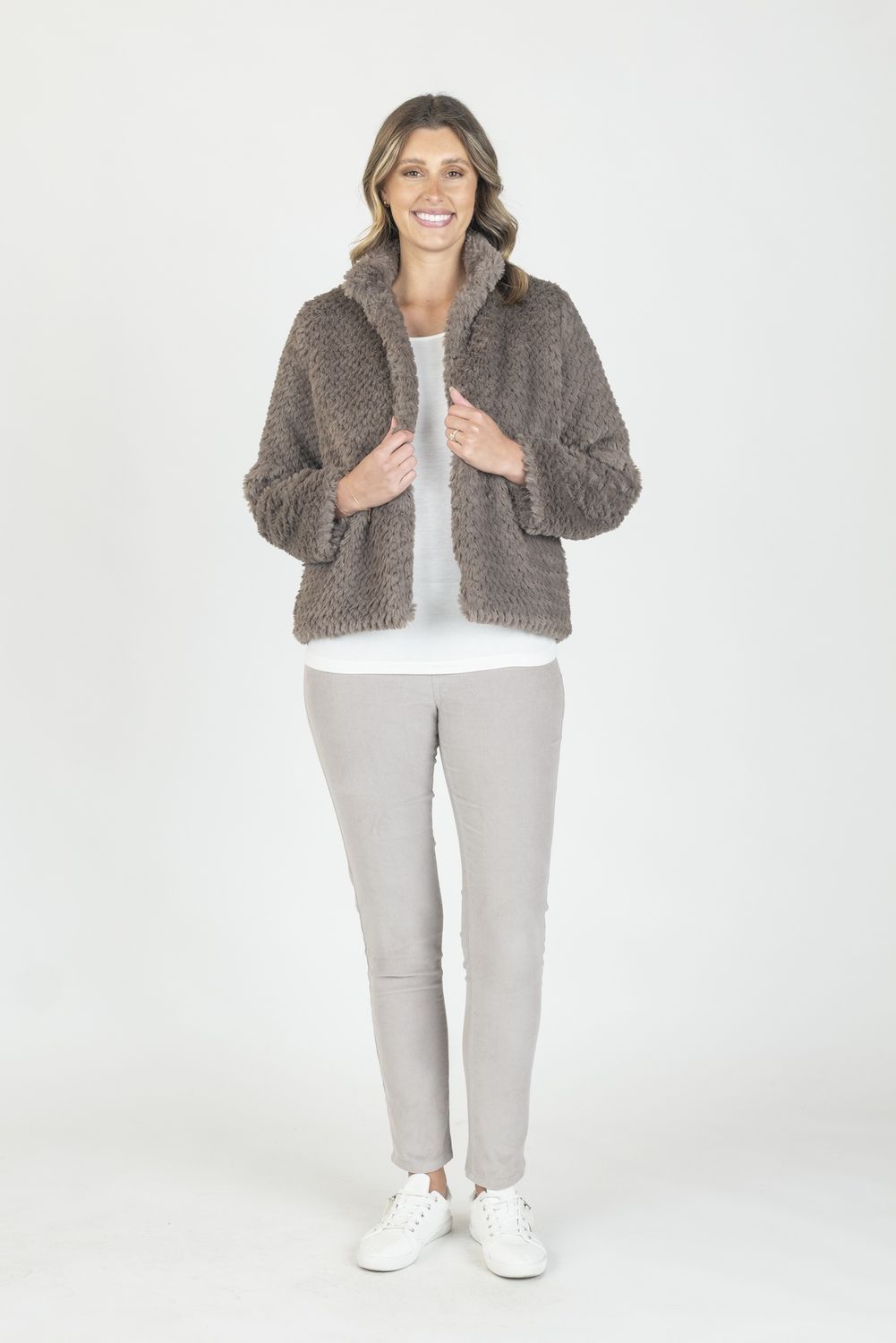 Renoma - Lined Faux Fur Jacket / W529.800