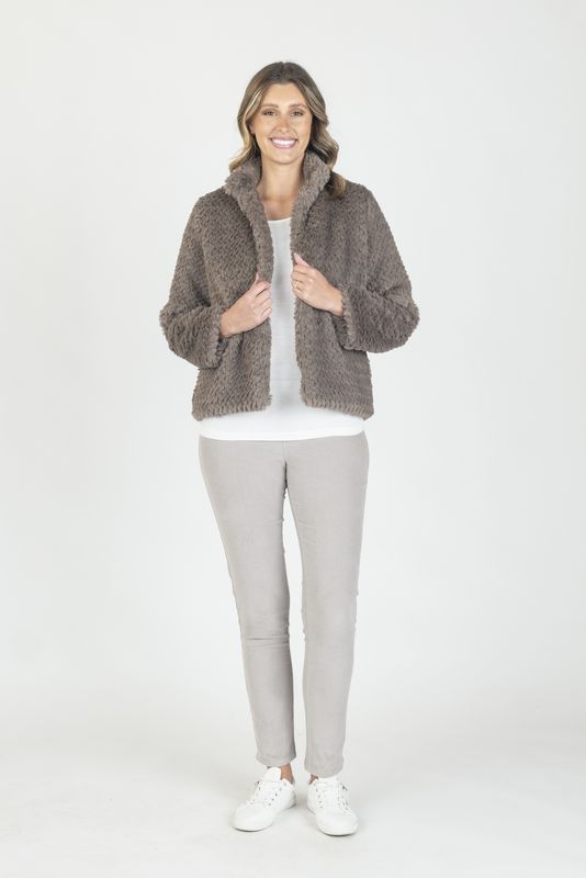 Renoma - Lined Faux Fur Jacket / W529.800