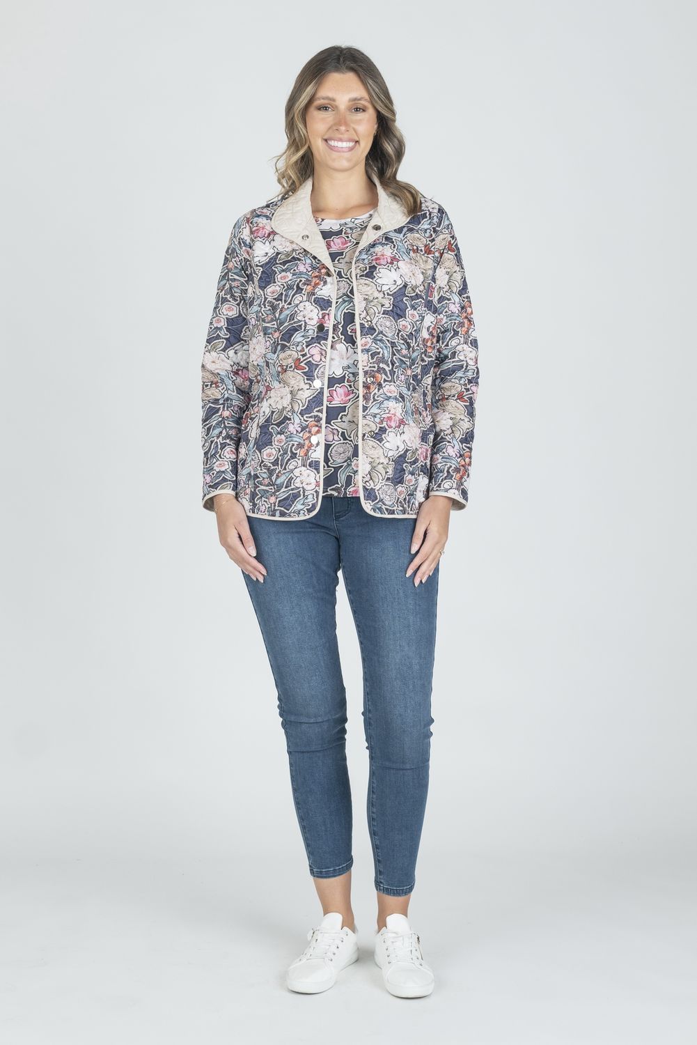 Renoma - Embroidered Reversible Jacket / 0137.37