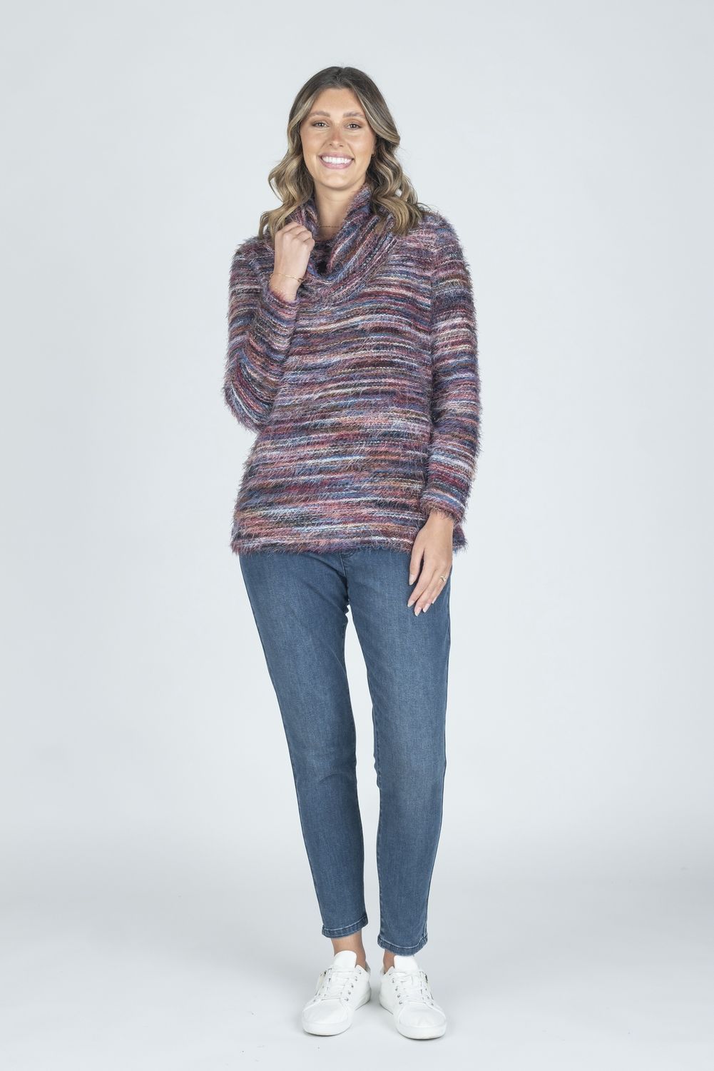 Renoma - Cowl Neck Tunic / Pink 0606.27