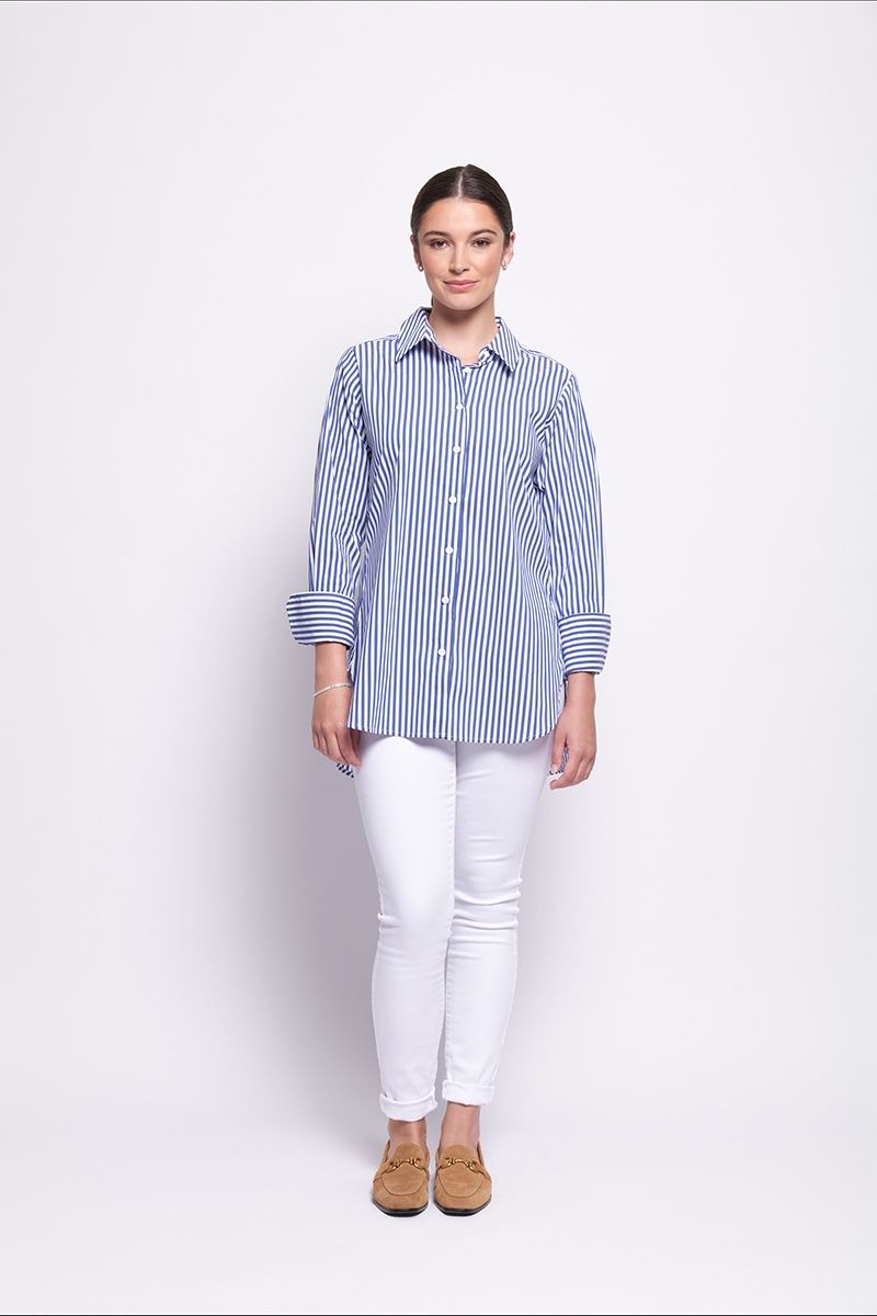 Foil - Off The Cuff Shirt / Indigo Stripe FO8048