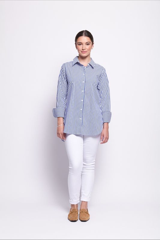 Foil - Off The Cuff Shirt / Indigo Stripe FO8048
