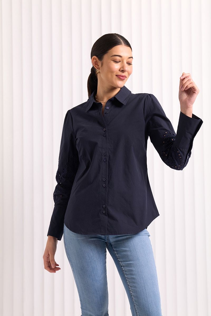 Foil - Cut The Work Shirt / Midnight FO8052