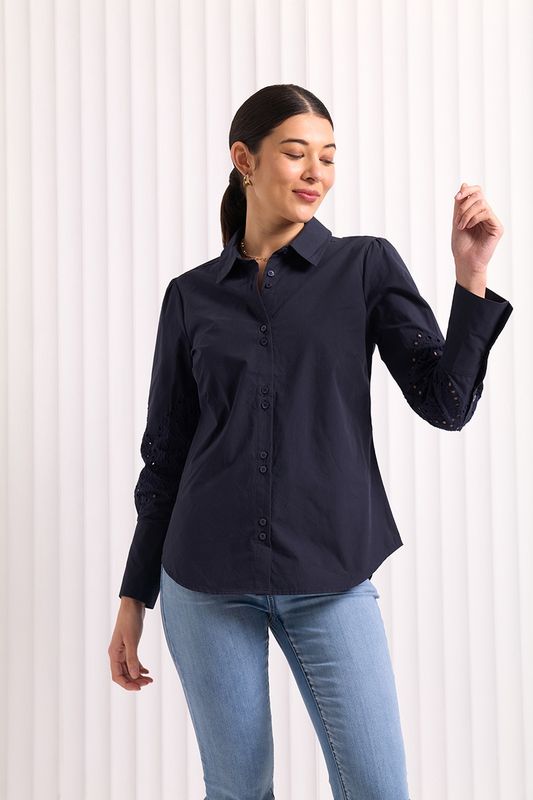 Foil - Cut The Work Shirt / Midnight FO8052