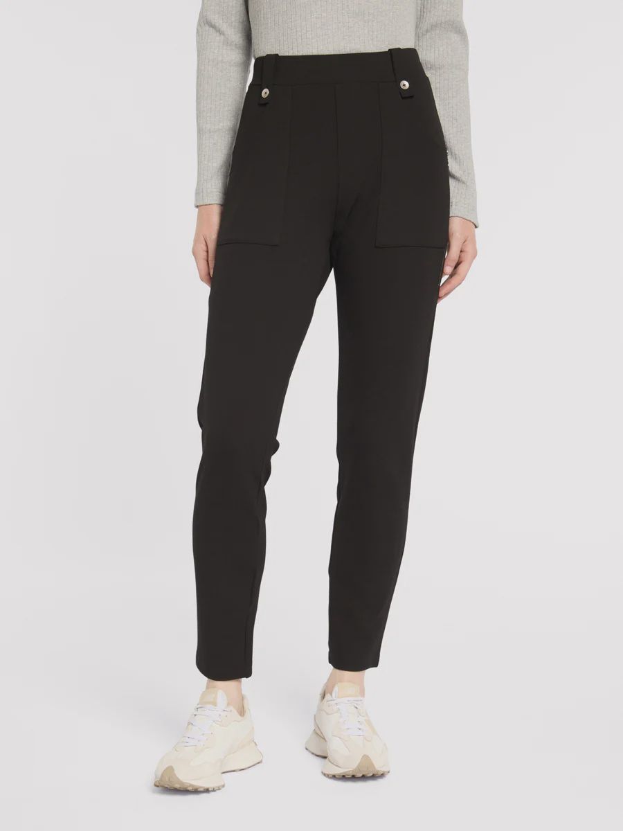 Marco Polo - Utility Ponte Pant / Black YTMP8270