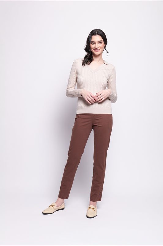 Foil - Holey Moley Trouser / Sepia FO6827