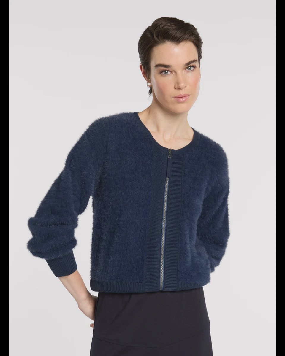 Marco Polo - Fluffy Knit / Navy YTMP3599
