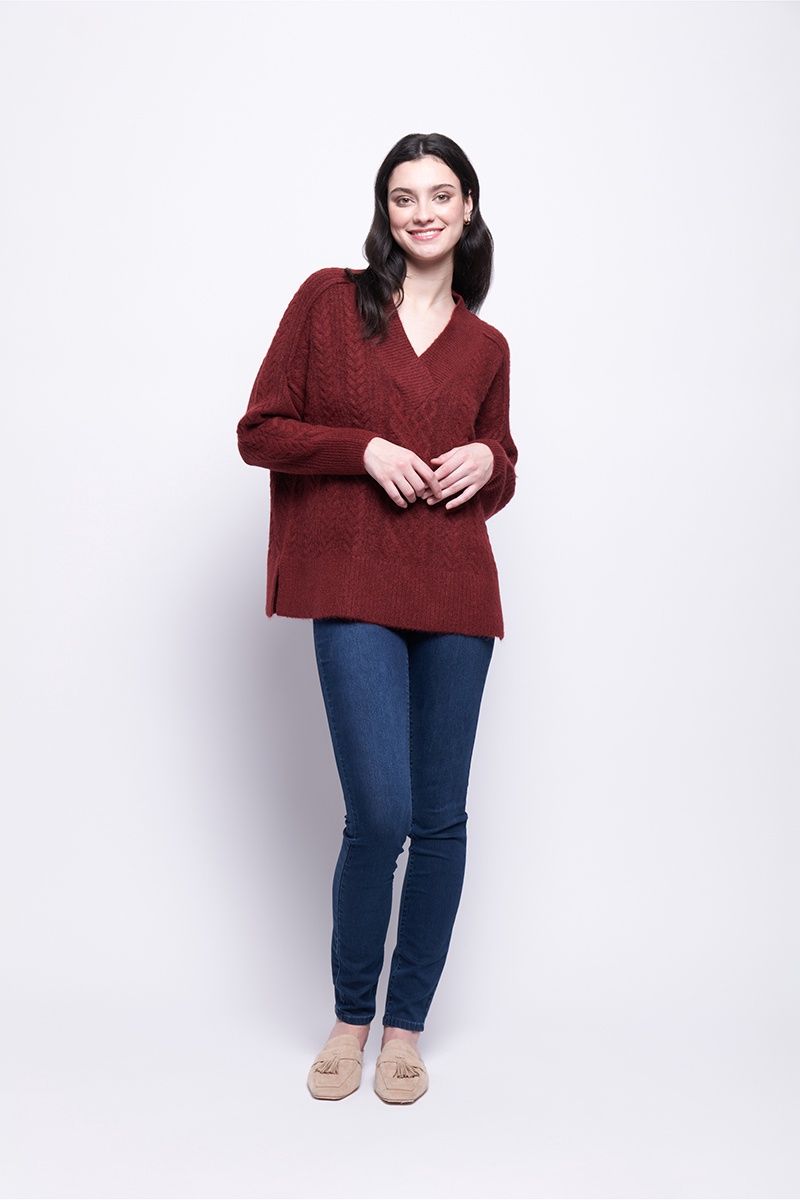 Foil - She&#39;s A Purla Sweater / Shiraz FO8066