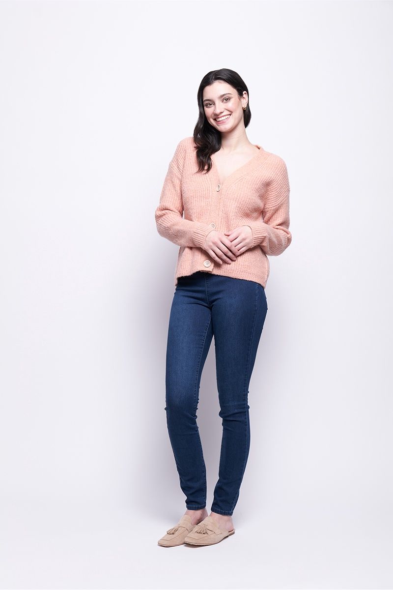 Foil - Good Reception Cardigan / Winter Coral FO8088