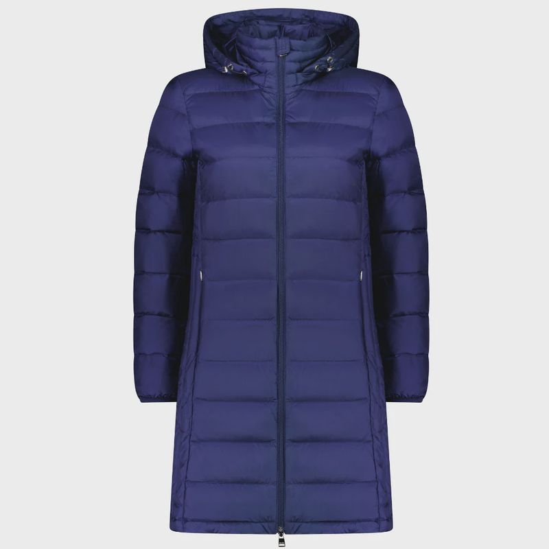 Moke - Sarah Packable Down Coat / Moonlight