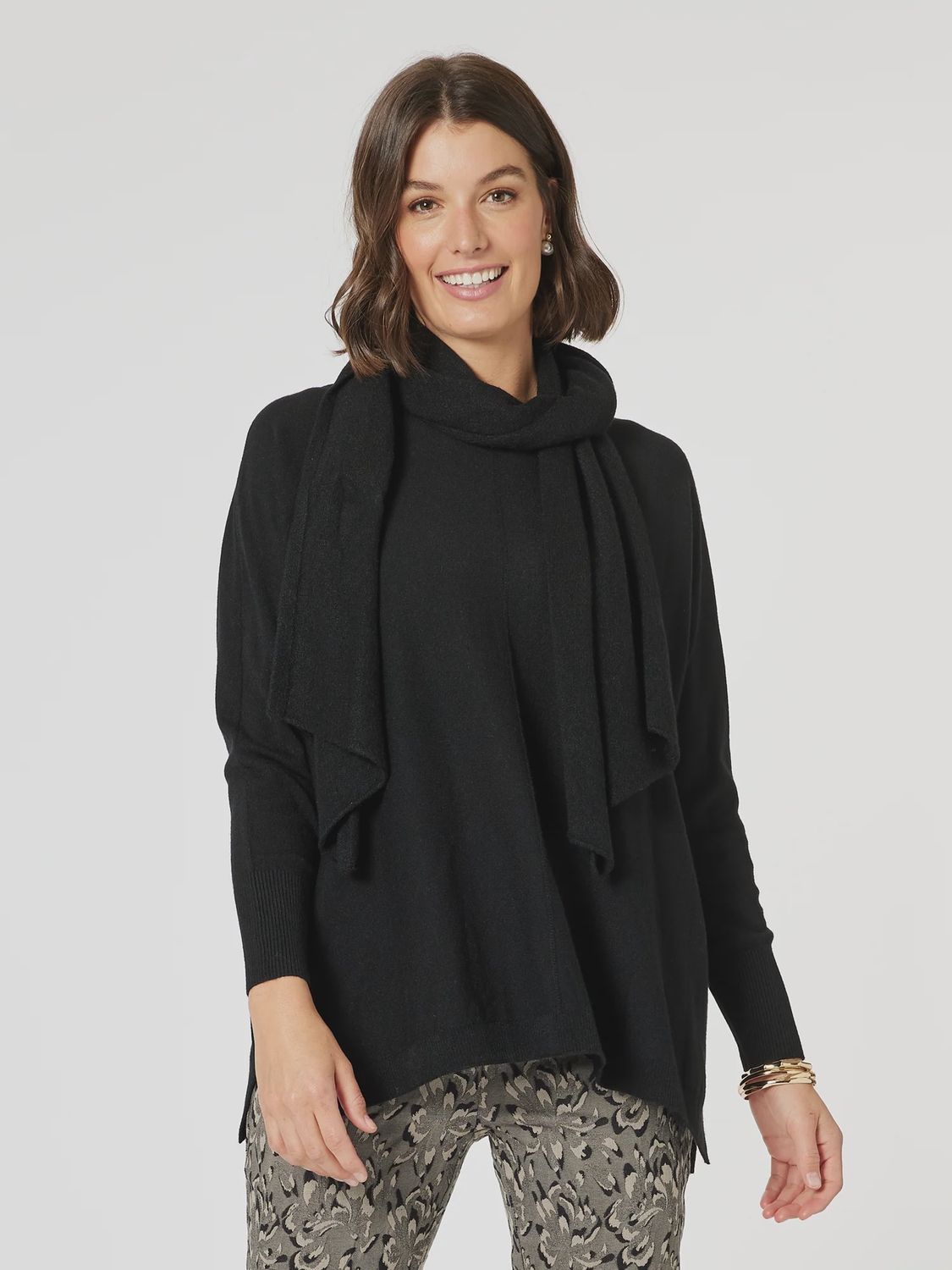 Clarity - Remy Scarf Knit / Black 46852