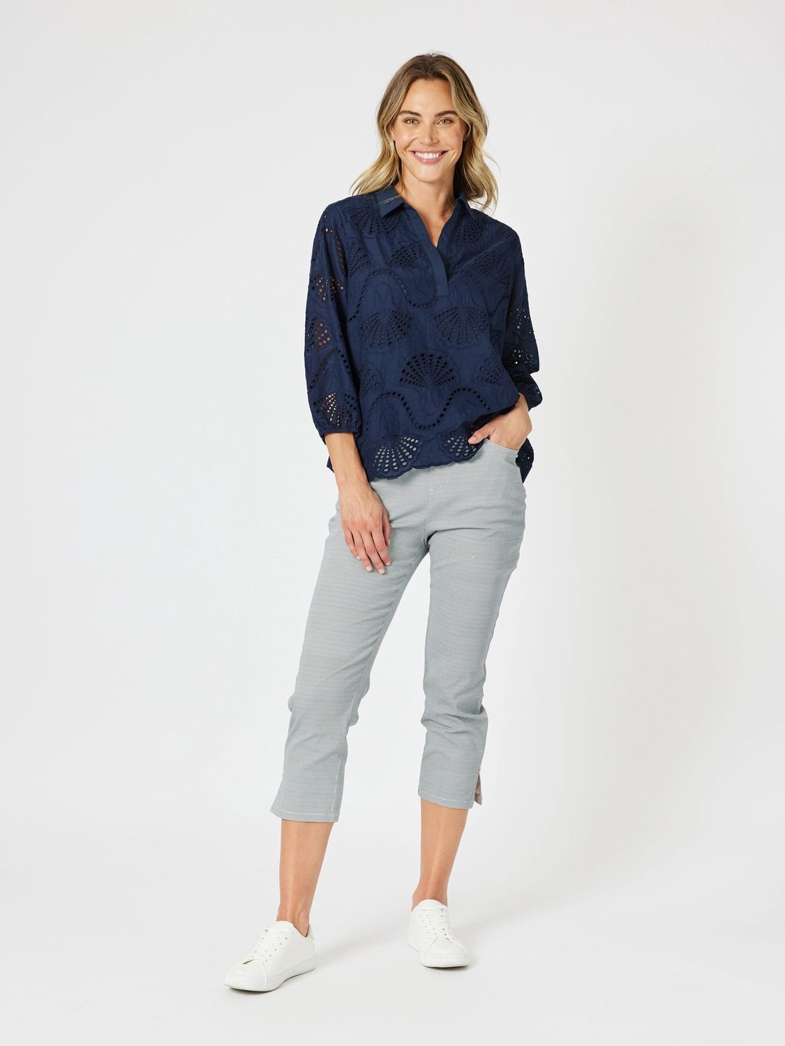 Gordon Smith -Taylor Print Slim Leg Pant - 48073