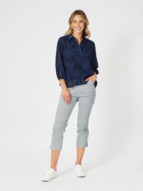 Gordon Smith -Taylor Print Slim Leg Pant - 48073