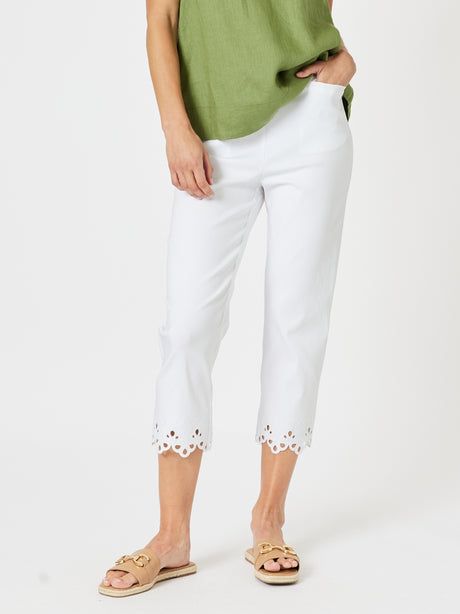 Gordon Smith - Fleur Broderie Hem Pant 47742